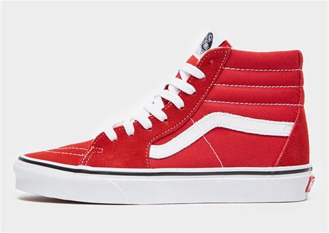 com and enjoy free shipping. . Red vans high tops